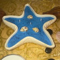 Concha com mar Azul