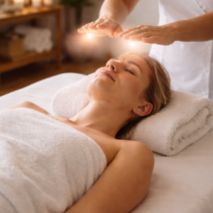 Massagem com Reiki