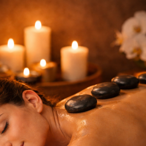 Massagem com Pedras Quentes - Geotermal